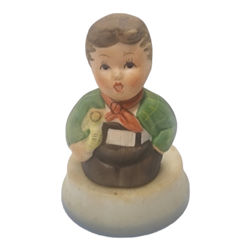 😄 3: Pick Vintage 1983 Schmid “Hark The Herald” Thimble with base and box